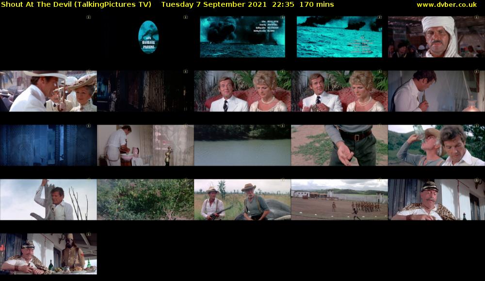 Shout At The Devil (TalkingPictures TV) Tuesday 7 September 2021 22:35 - 01:25