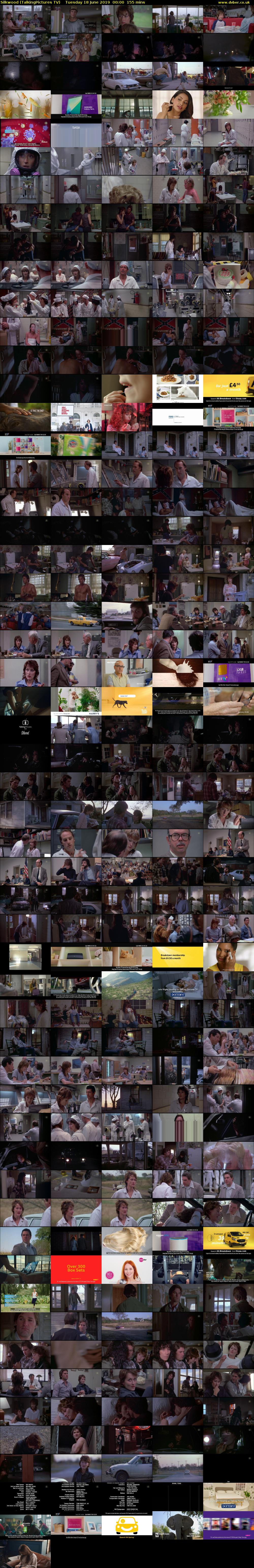 Silkwood (TalkingPictures TV) Tuesday 18 June 2019 00:00 - 02:35