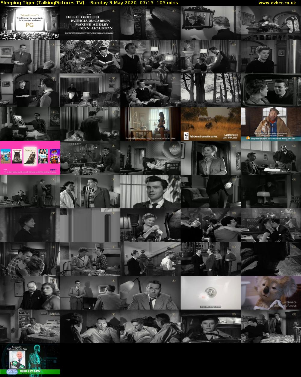 Sleeping Tiger (TalkingPictures TV) Sunday 3 May 2020 07:15 - 09:00