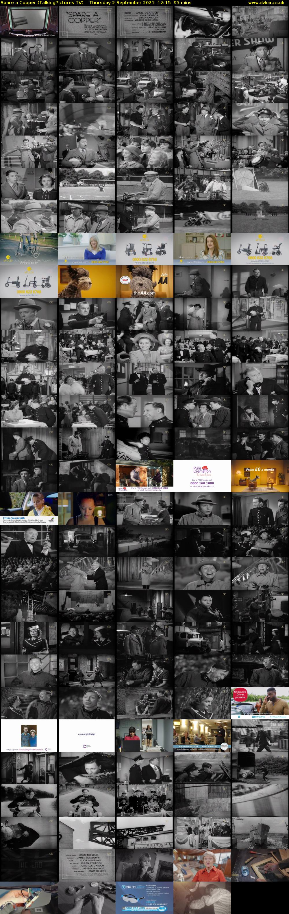 Spare a Copper (TalkingPictures TV) Thursday 2 September 2021 12:15 - 13:50