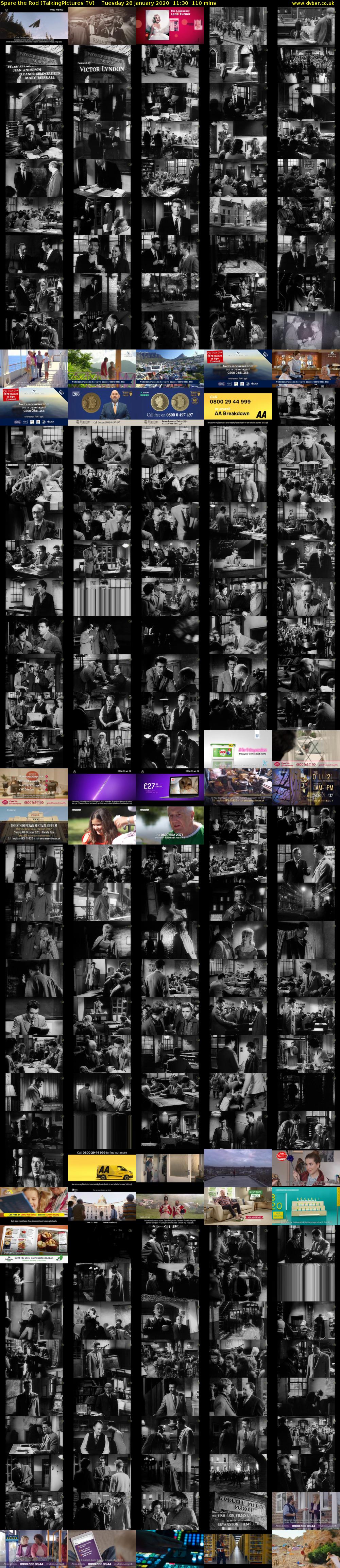 Spare the Rod (TalkingPictures TV) Tuesday 28 January 2020 11:30 - 13:20