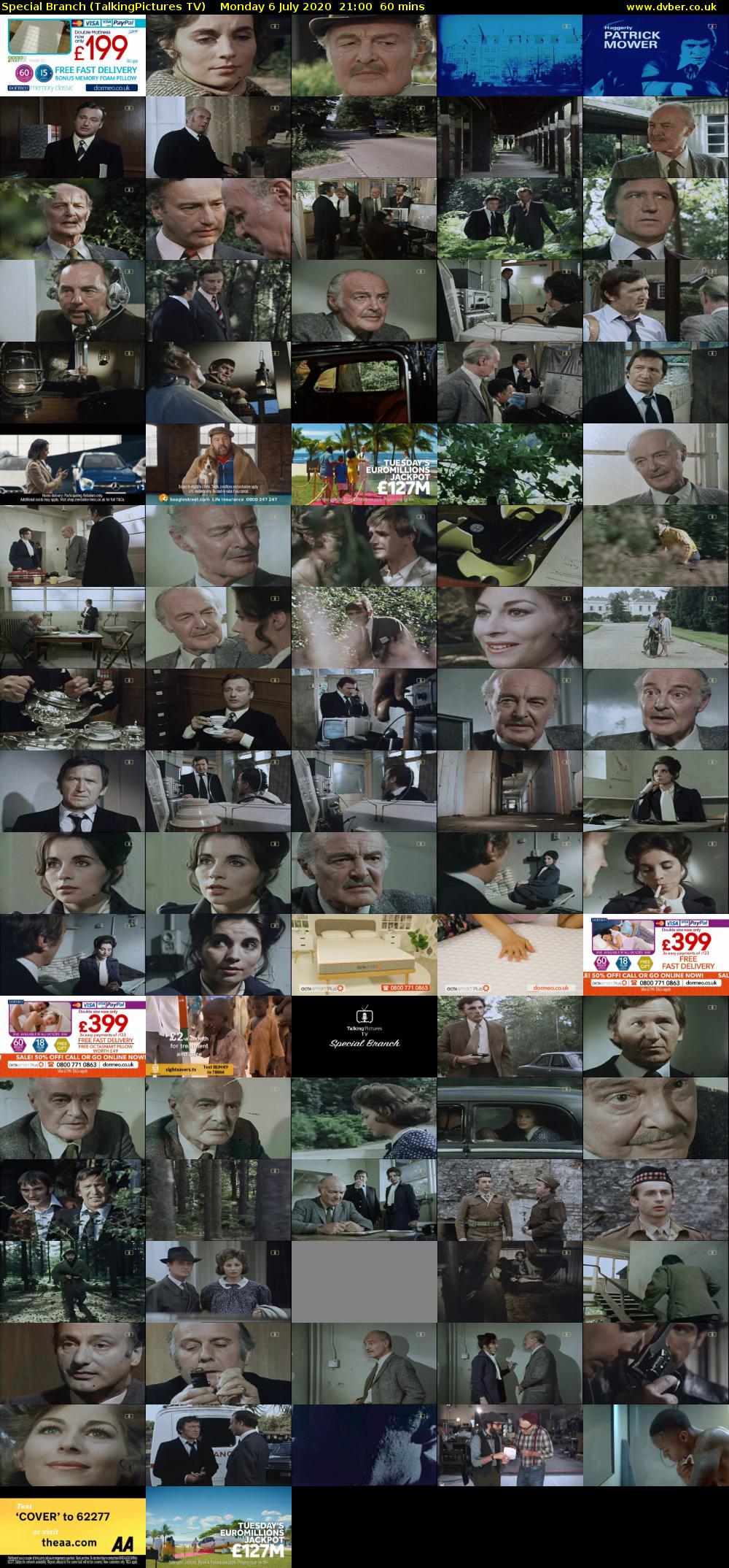 Special Branch (TalkingPictures TV) Monday 6 July 2020 21:00 - 22:00
