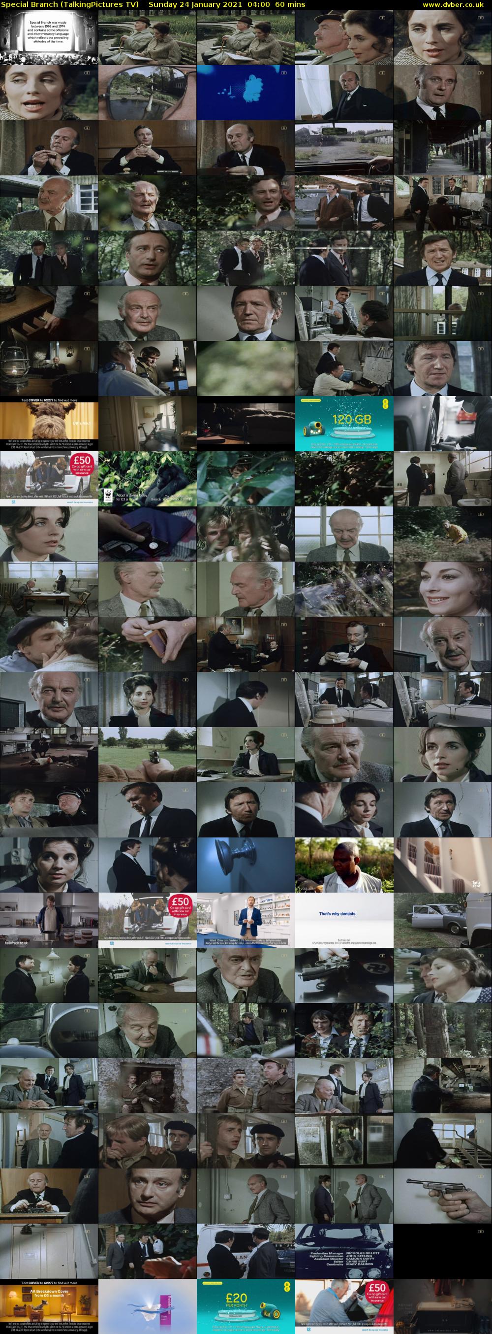 Special Branch (TalkingPictures TV) Sunday 24 January 2021 04:00 - 05:00