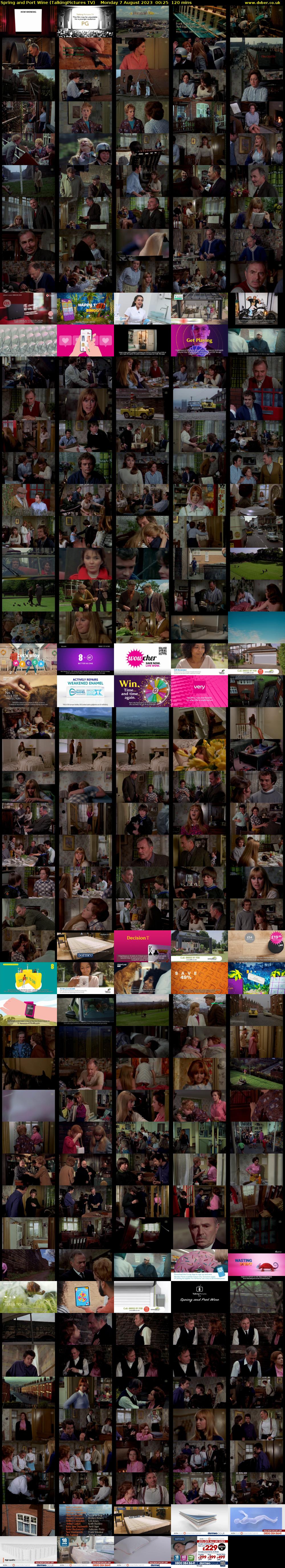 Spring and Port Wine (TalkingPictures TV) Monday 7 August 2023 00:25 - 02:25