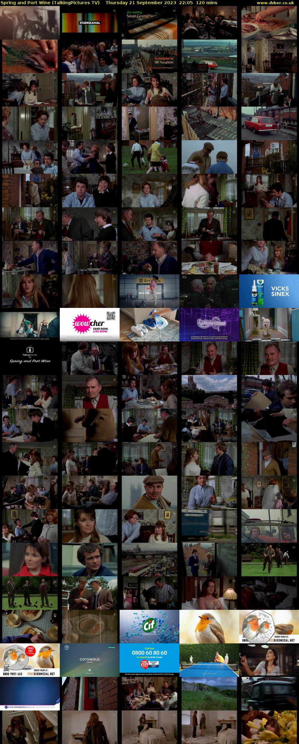 Spring and Port Wine (TalkingPictures TV) Thursday 21 September 2023 22:05 - 00:05