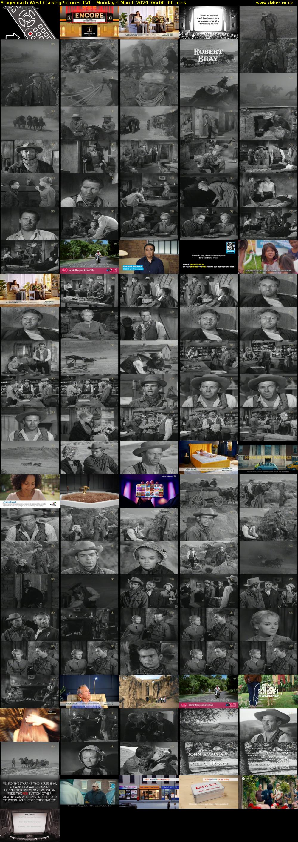 Stagecoach West (TalkingPictures TV) Monday 4 March 2024 06:00 - 07:00
