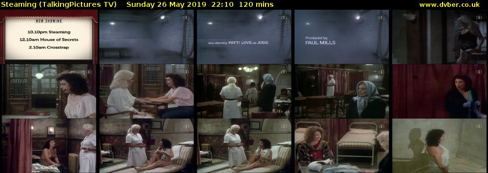 Steaming (TalkingPictures TV) Sunday 26 May 2019 22:10 - 00:10
