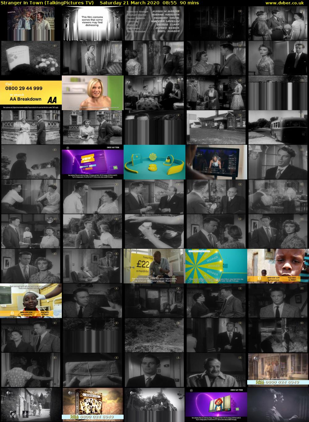 Stranger In Town (TalkingPictures TV) Saturday 21 March 2020 08:55 - 10:25