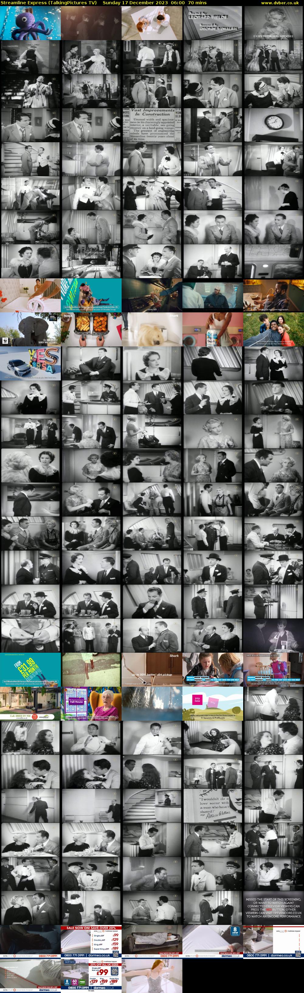 Streamline Express (TalkingPictures TV) Sunday 17 December 2023 06:00 - 07:10