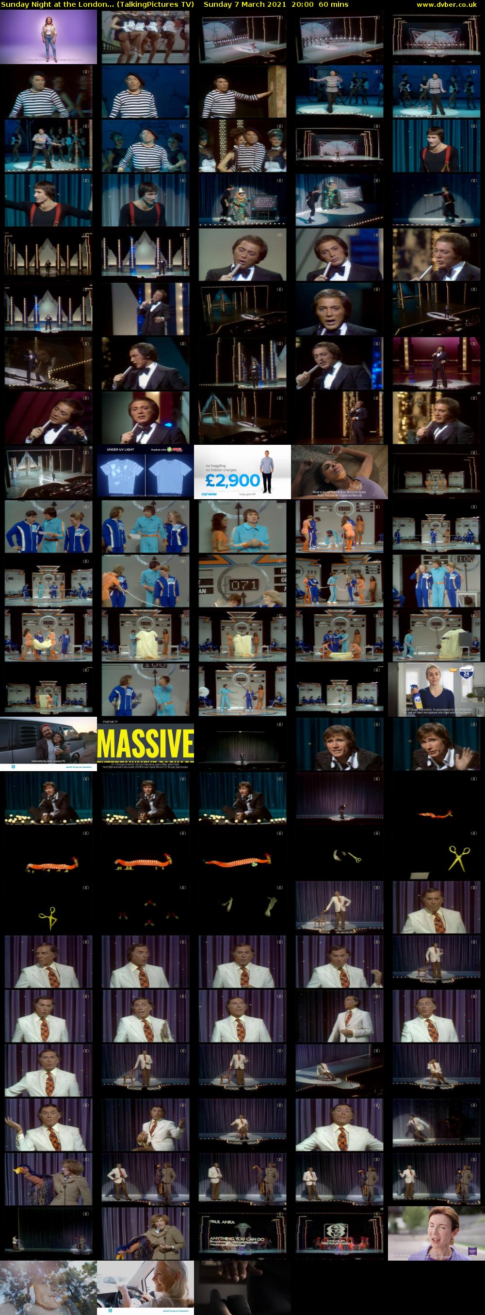 Sunday Night at the London... (TalkingPictures TV) Sunday 7 March 2021 20:00 - 21:00