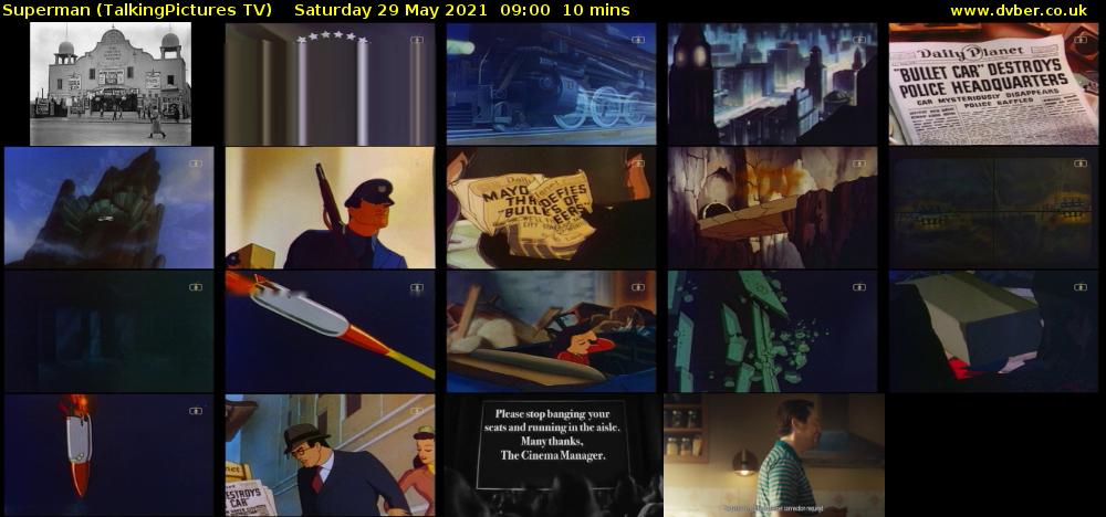 Superman (TalkingPictures TV) Saturday 29 May 2021 09:00 - 09:10
