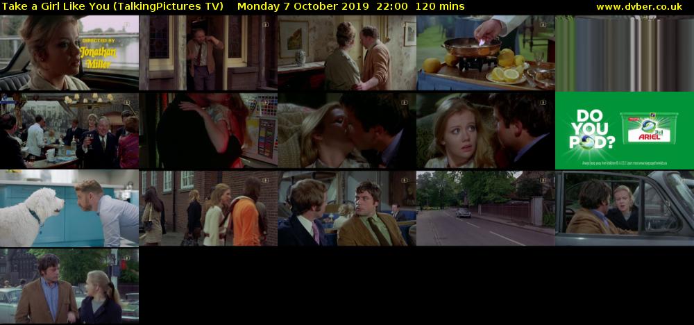 Take a Girl Like You (TalkingPictures TV) Monday 7 October 2019 22:00 - 00:00