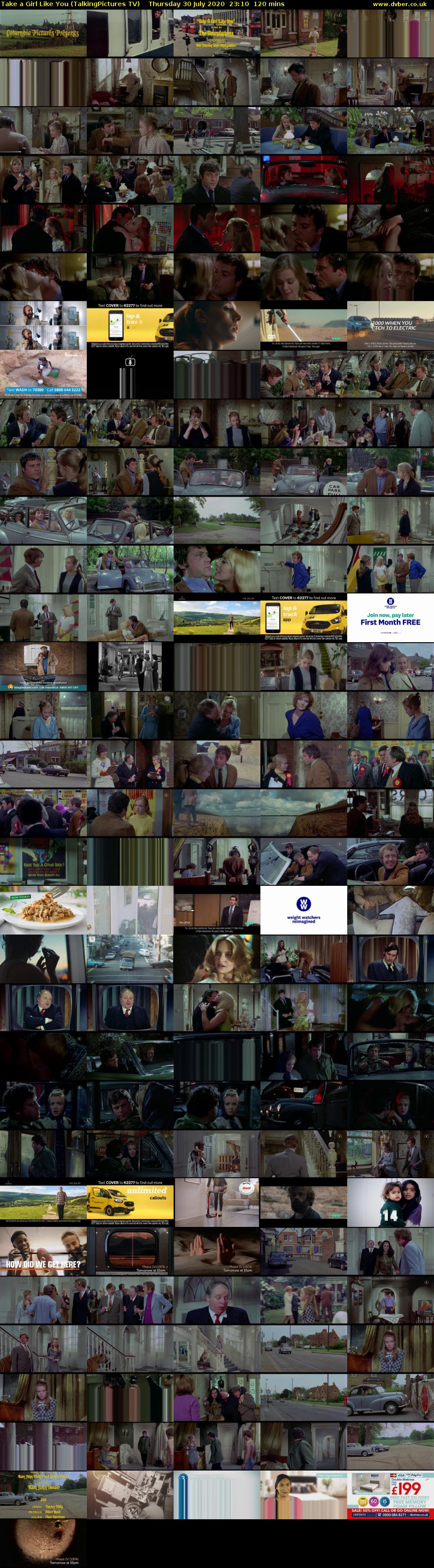 Take a Girl Like You (TalkingPictures TV) Thursday 30 July 2020 23:10 - 01:10