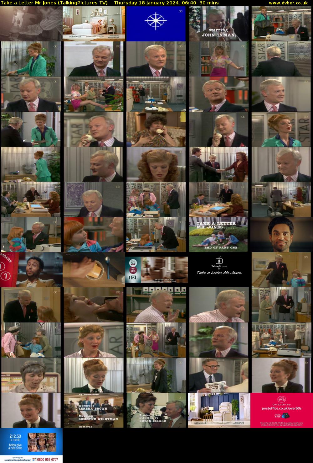 Take a Letter Mr Jones (TalkingPictures TV) Thursday 18 January 2024 06:40 - 07:10