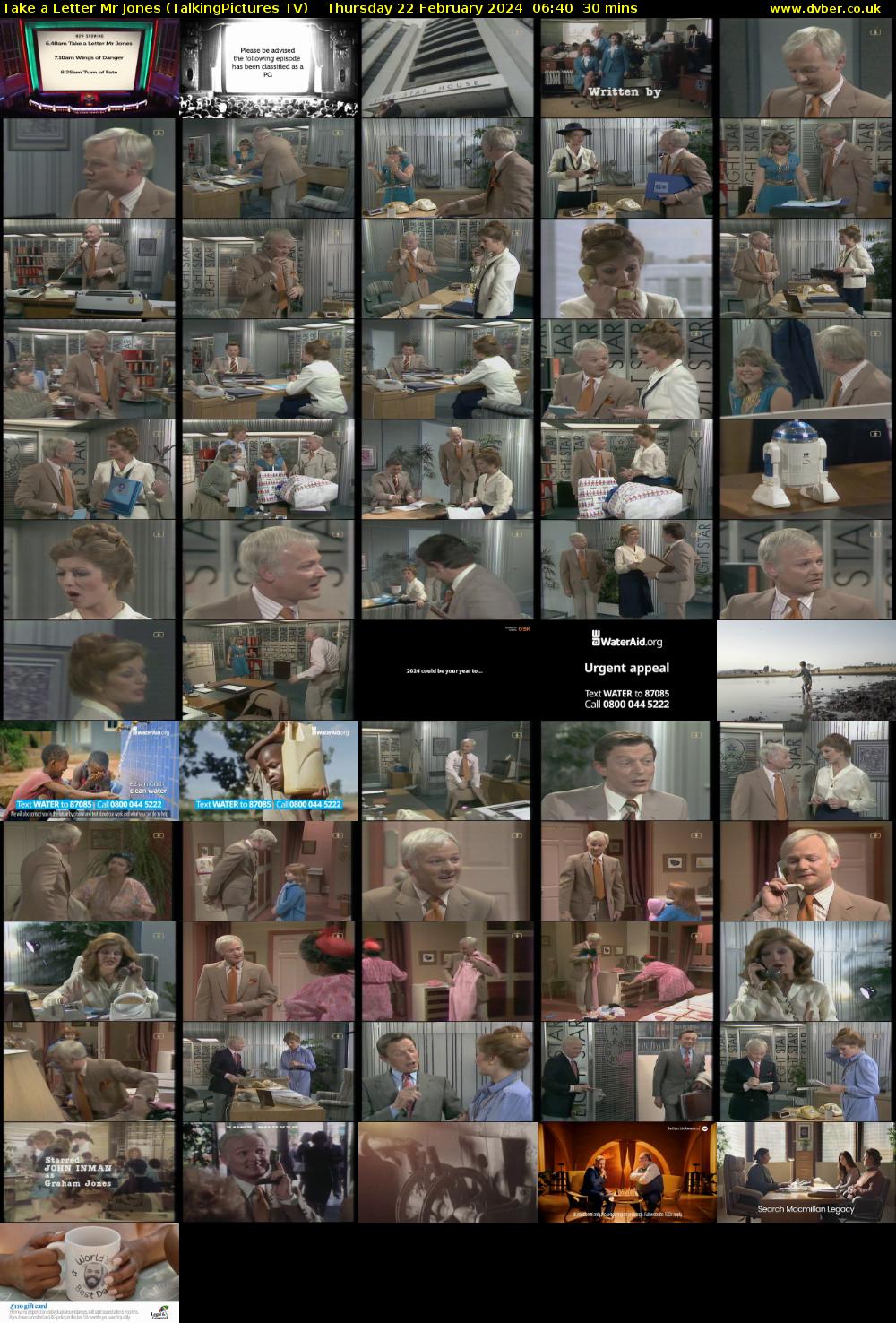Take a Letter Mr Jones (TalkingPictures TV) Thursday 22 February 2024 06:40 - 07:10