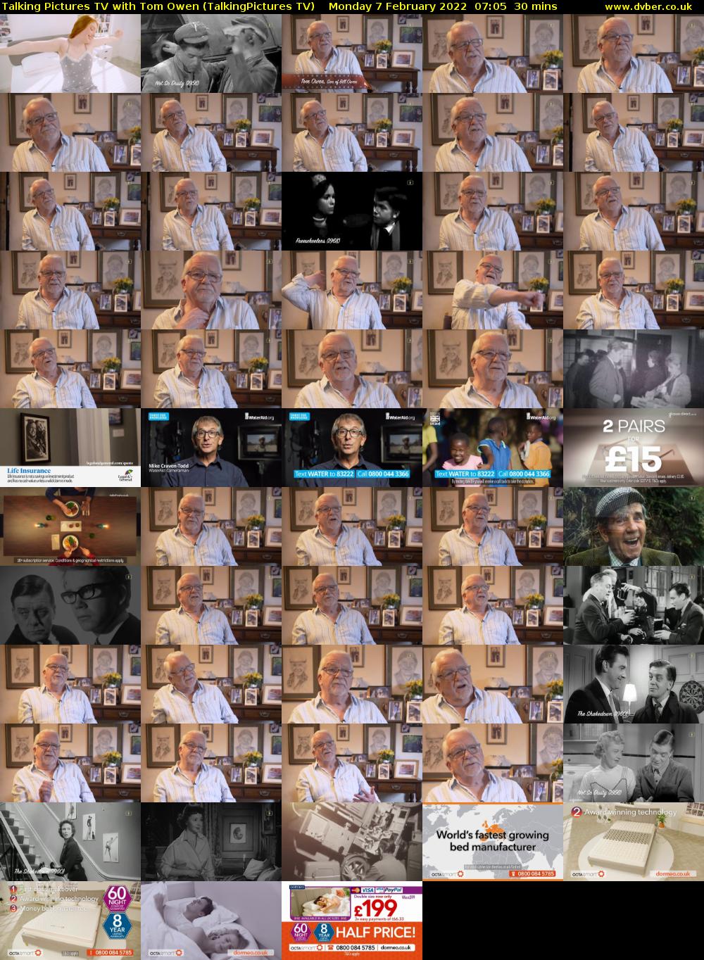 Talking Pictures TV with Tom Owen (TalkingPictures TV) Monday 7 February 2022 07:05 - 07:35