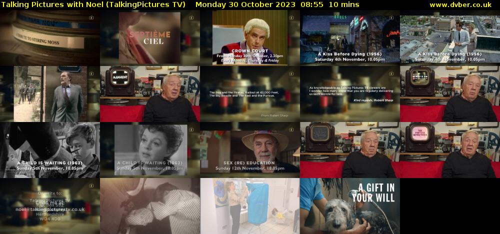 Talking Pictures with Noel (TalkingPictures TV) Monday 30 October 2023 08:55 - 09:05