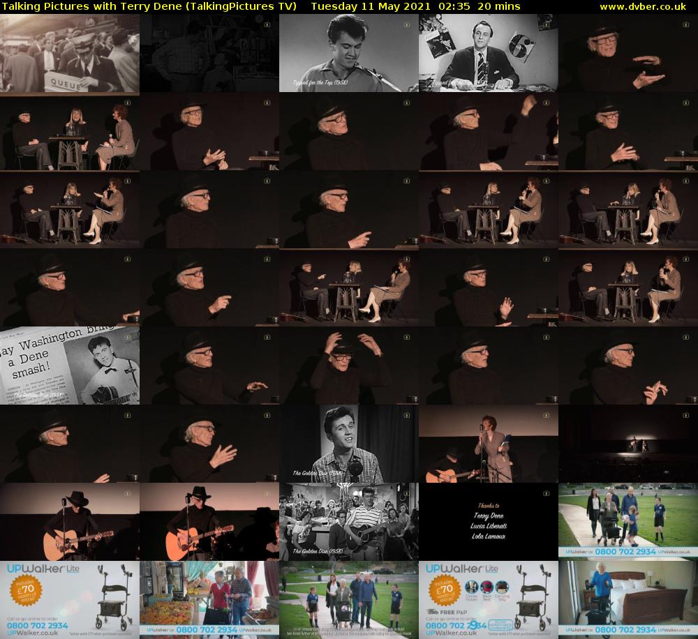 Talking Pictures with Terry Dene (TalkingPictures TV) Tuesday 11 May 2021 02:35 - 02:55