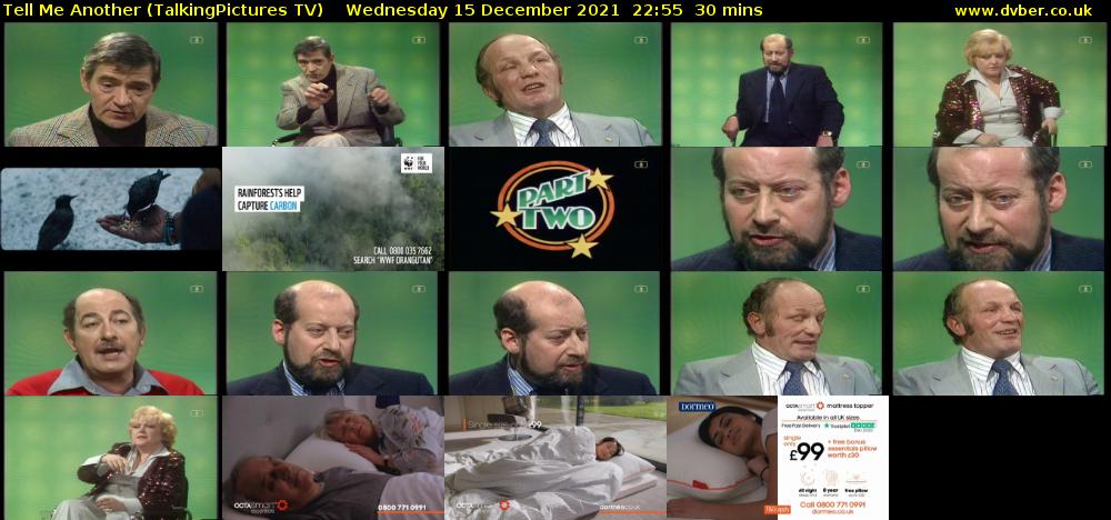 Tell Me Another (TalkingPictures TV) Wednesday 15 December 2021 22:55 - 23:25