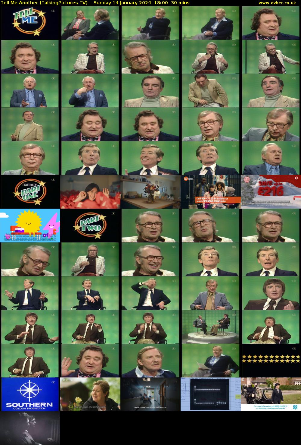 Tell Me Another (TalkingPictures TV) Sunday 14 January 2024 18:00 - 18:30