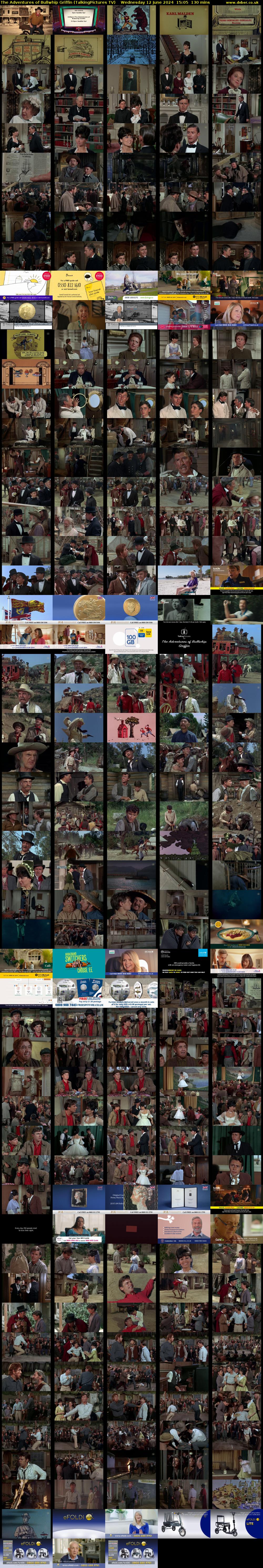 The Adventures of Bullwhip Griffin (TalkingPictures TV) Wednesday 12 June 2024 15:05 - 17:15