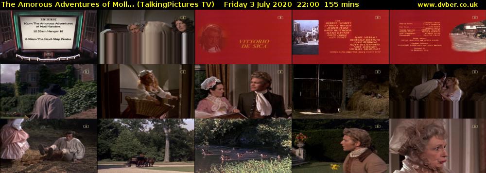 The Amorous Adventures of Moll... (TalkingPictures TV) Friday 3 July 2020 22:00 - 00:35