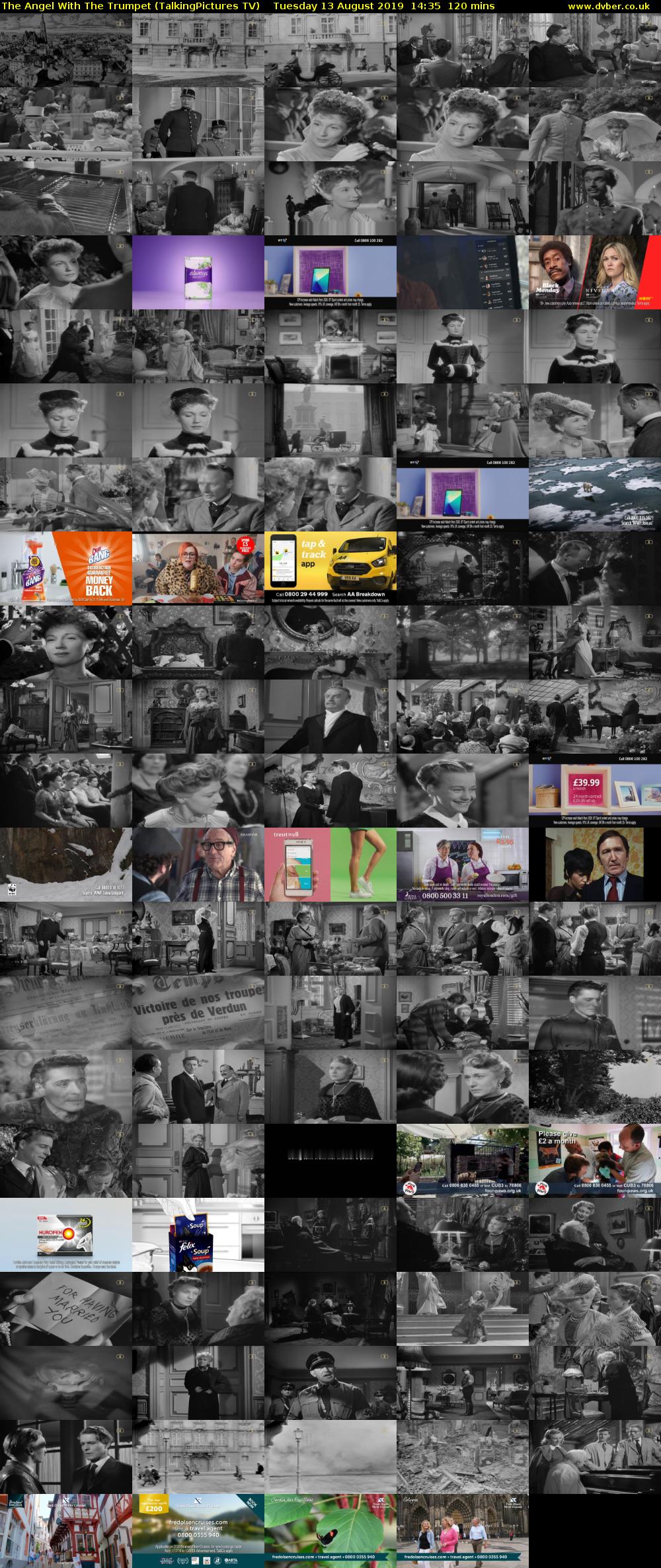 The Angel With The Trumpet (TalkingPictures TV) Tuesday 13 August 2019 14:35 - 16:35