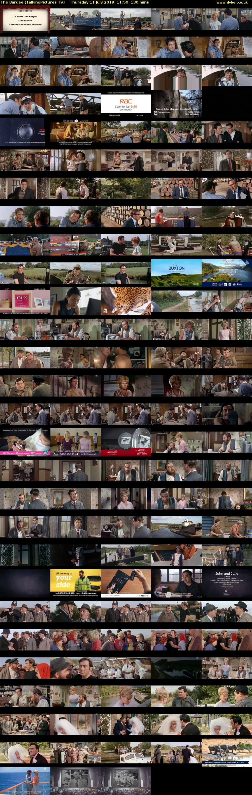 The Bargee (TalkingPictures TV) Thursday 11 July 2019 11:50 - 14:00