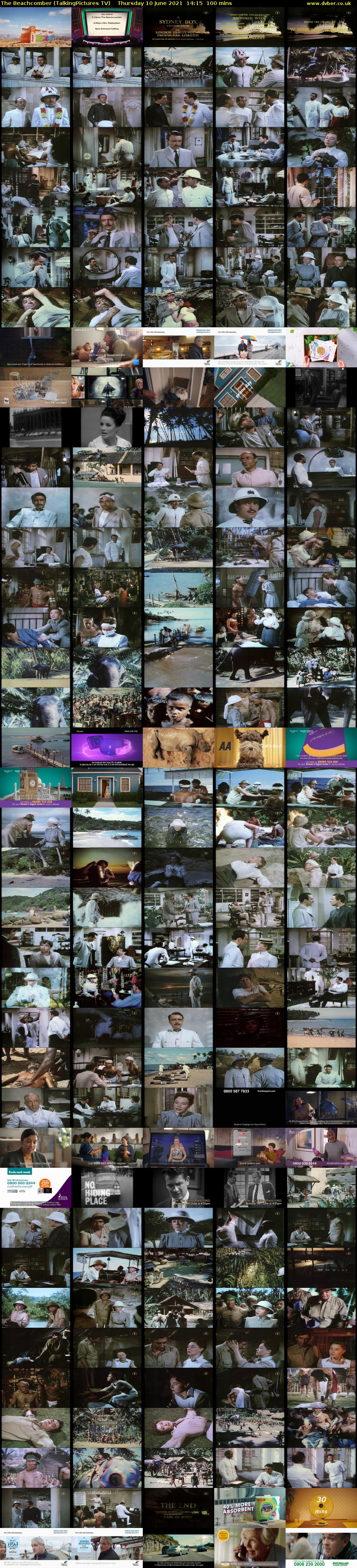 The Beachcomber (TalkingPictures TV) Thursday 10 June 2021 14:15 - 15:55