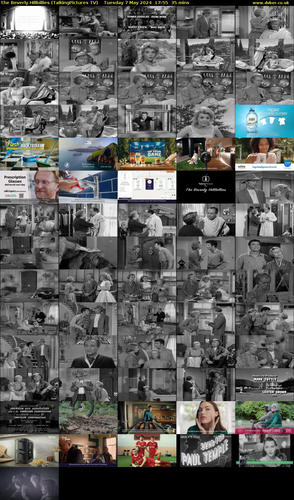 The Beverly Hillbillies (TalkingPictures TV) Tuesday 7 May 2024 17:55 - 18:30