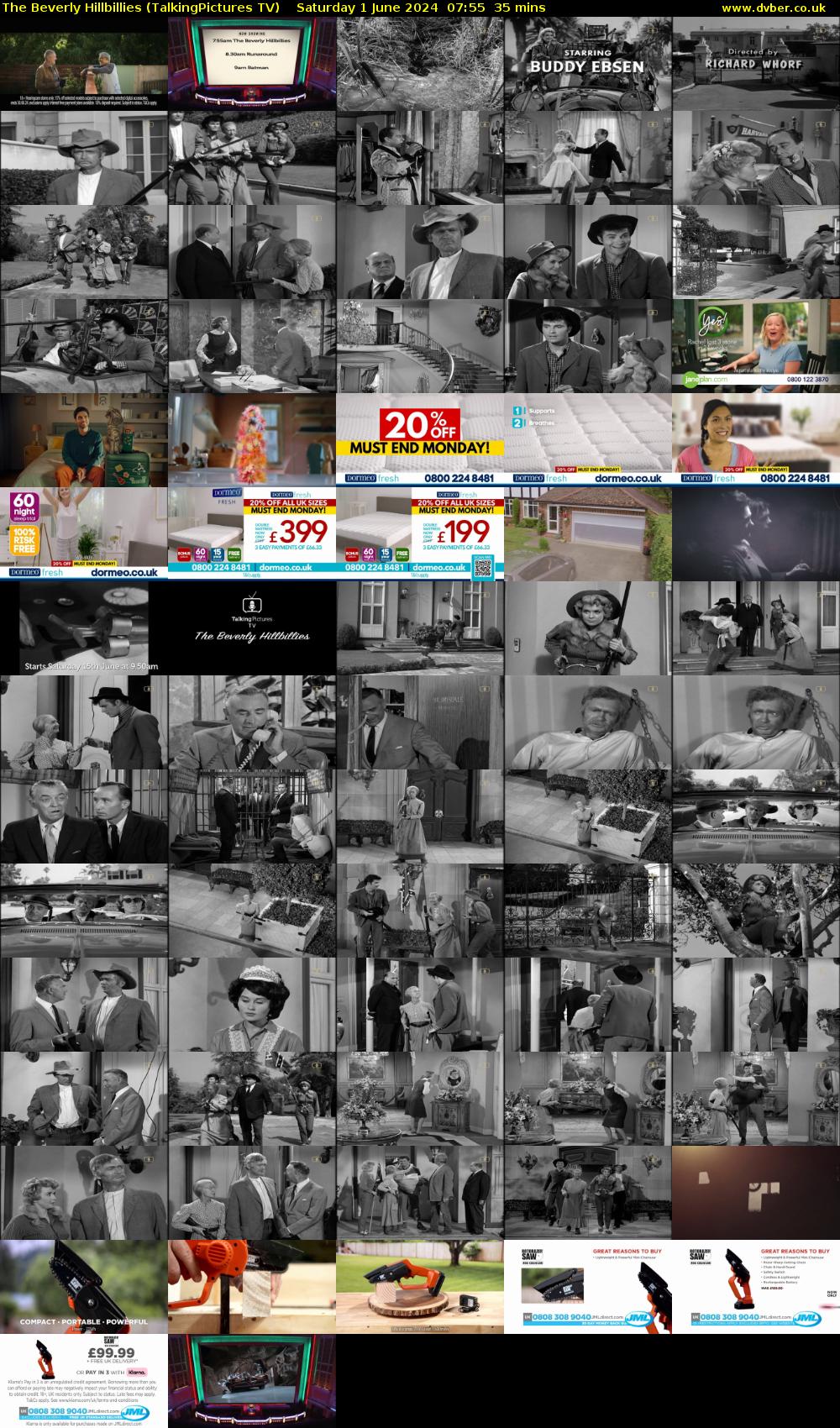 The Beverly Hillbillies (TalkingPictures TV) Saturday 1 June 2024 07:55 - 08:30
