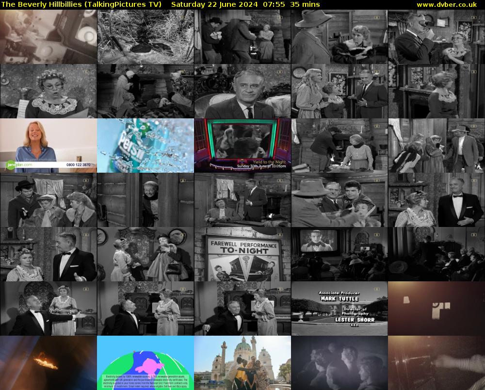 The Beverly Hillbillies (TalkingPictures TV) Saturday 22 June 2024 07:55 - 08:30