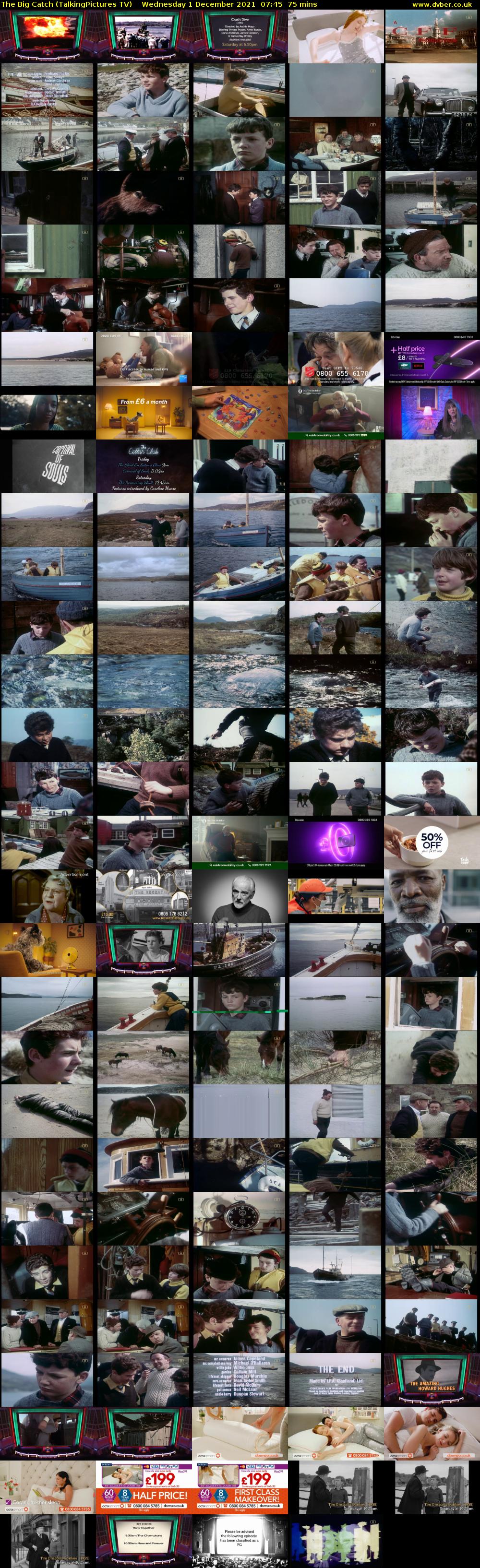 The Big Catch (TalkingPictures TV) Wednesday 1 December 2021 07:45 - 09:00