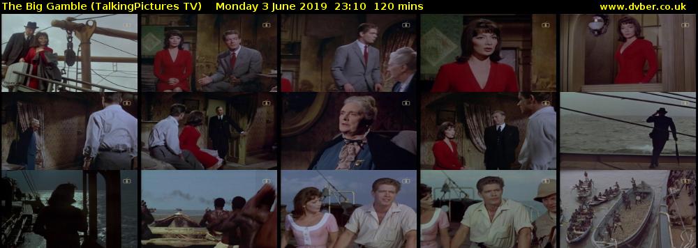 The Big Gamble (TalkingPictures TV) Monday 3 June 2019 23:10 - 01:10