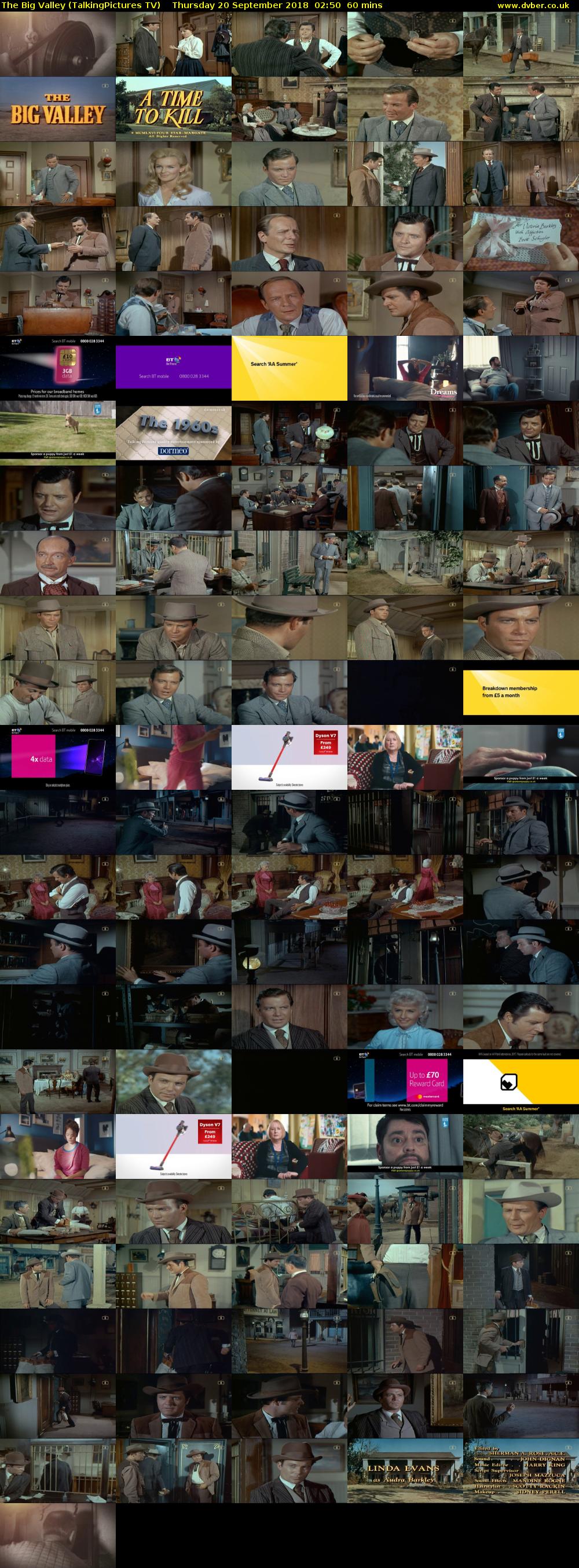 The Big Valley (TalkingPictures TV) Thursday 20 September 2018 02:50 - 03:50