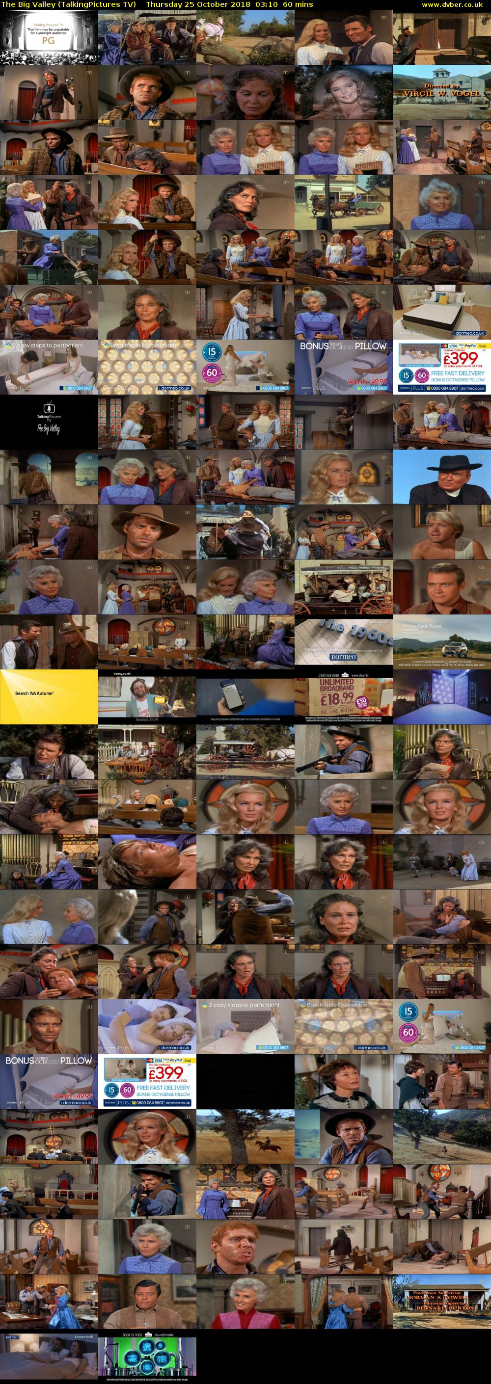 The Big Valley (TalkingPictures TV) Thursday 25 October 2018 03:10 - 04:10