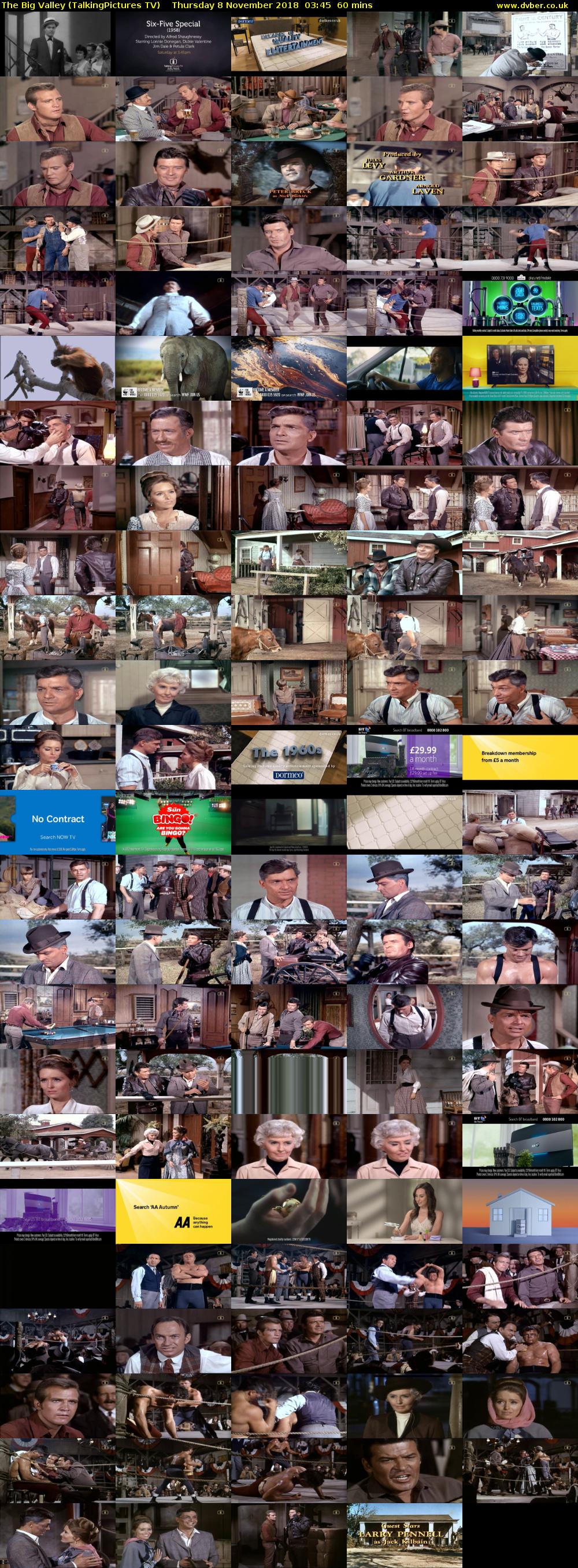 The Big Valley (TalkingPictures TV) Thursday 8 November 2018 03:45 - 04:45