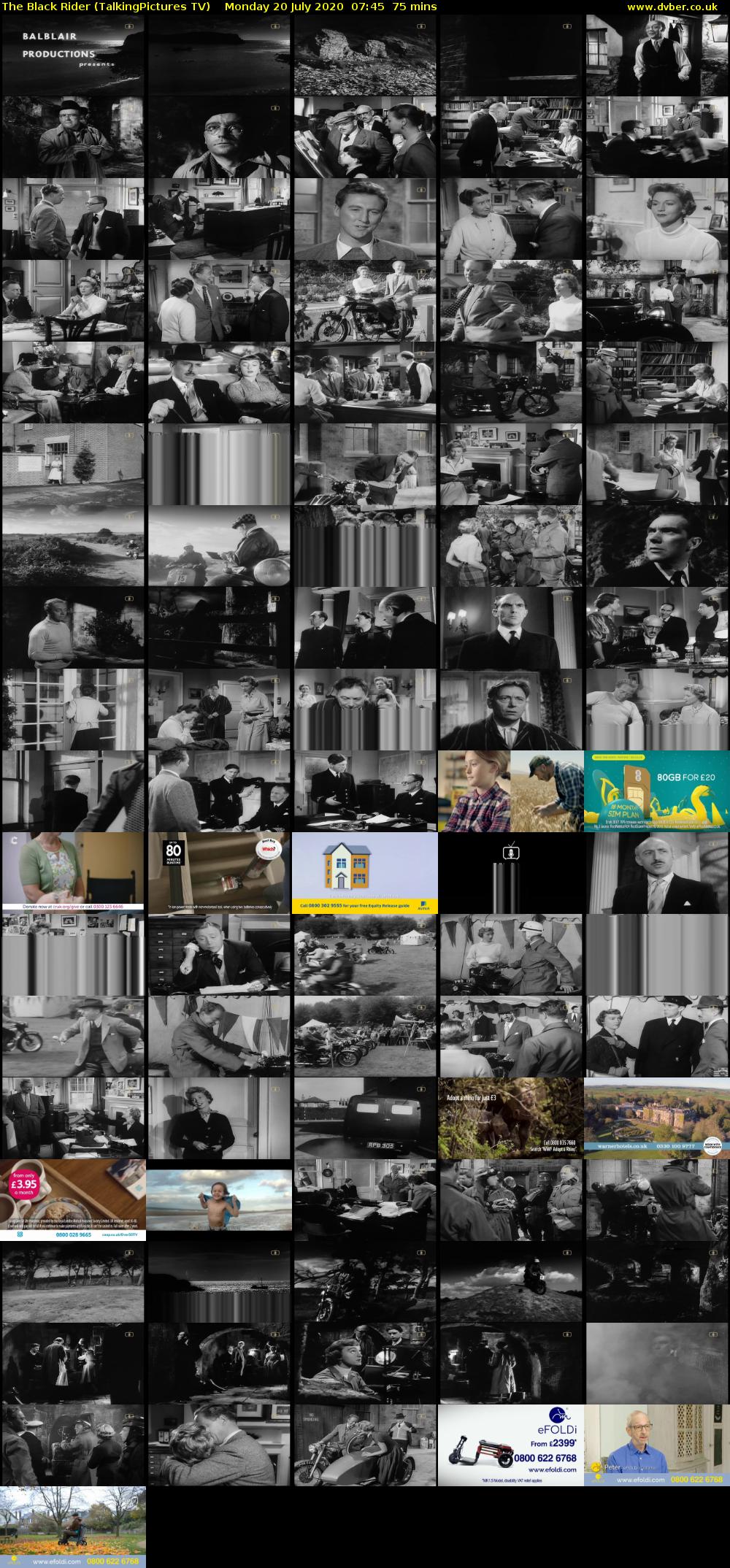 The Black Rider (TalkingPictures TV) Monday 20 July 2020 07:45 - 09:00