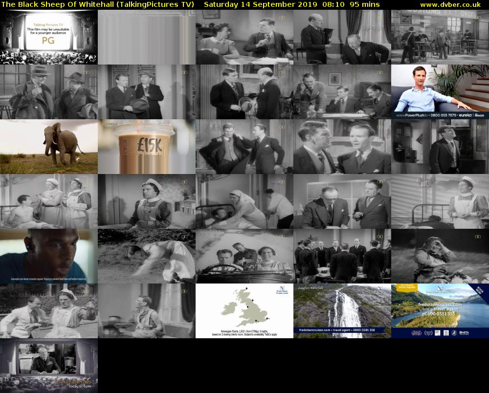 The Black Sheep Of Whitehall (TalkingPictures TV) Saturday 14 September 2019 08:10 - 09:45