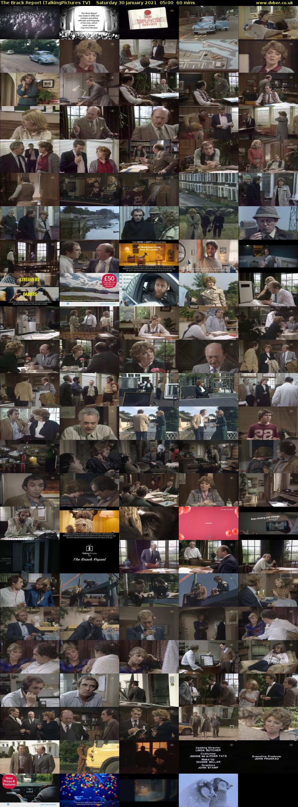 The Brack Report (TalkingPictures TV) Saturday 30 January 2021 05:00 - 06:00