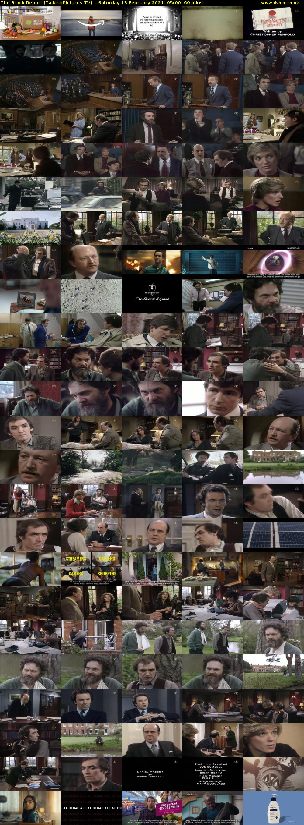 The Brack Report (TalkingPictures TV) Saturday 13 February 2021 05:00 - 06:00