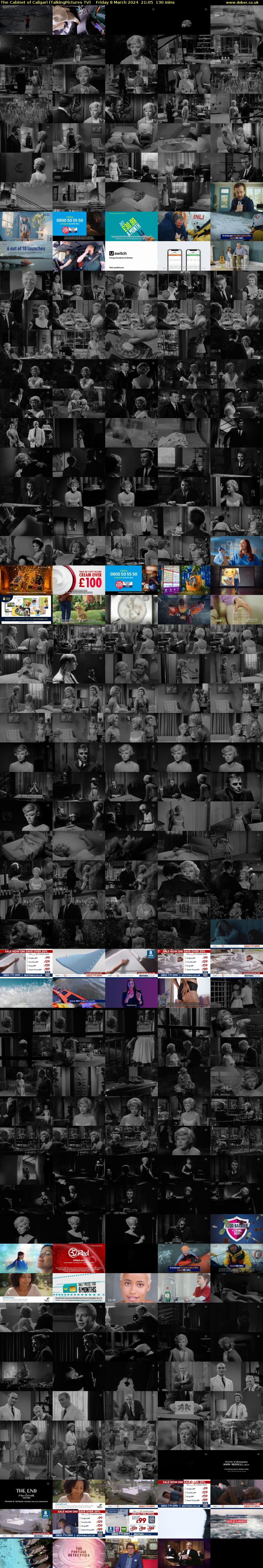 The Cabinet of Caligari (TalkingPictures TV) Friday 8 March 2024 21:05 - 23:15