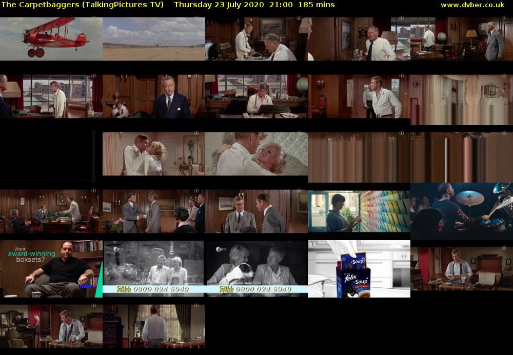 The Carpetbaggers (TalkingPictures TV) Thursday 23 July 2020 21:00 - 00:05