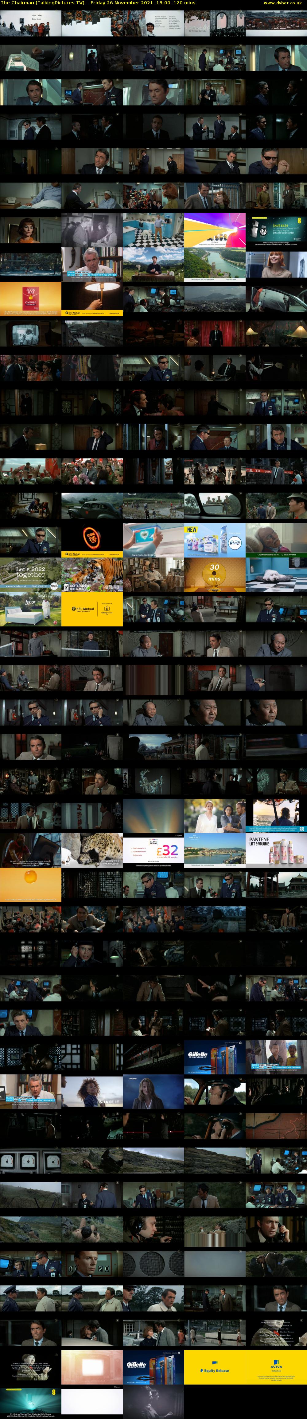 The Chairman (TalkingPictures TV) Friday 26 November 2021 18:00 - 20:00