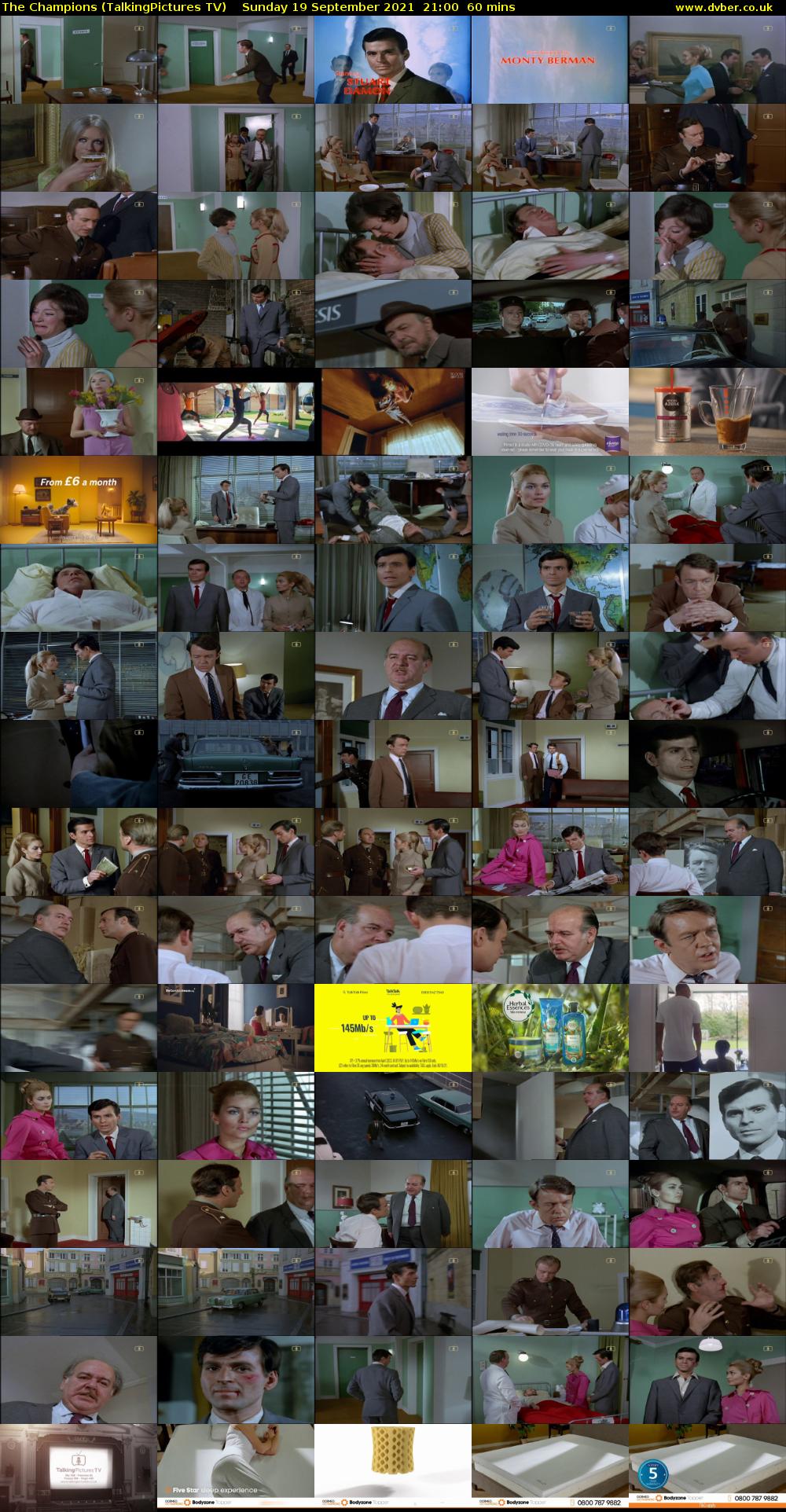 The Champions (TalkingPictures TV) Sunday 19 September 2021 21:00 - 22:00