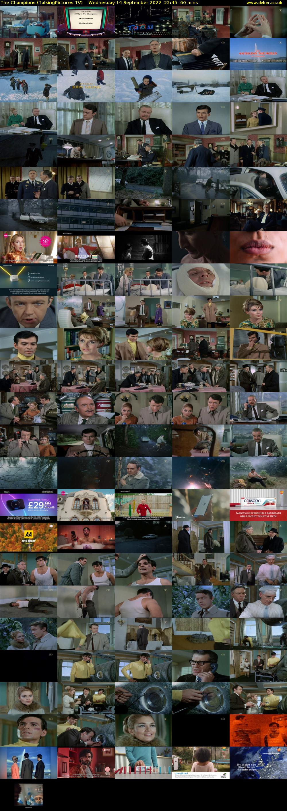 The Champions (TalkingPictures TV) Wednesday 14 September 2022 22:45 - 23:45