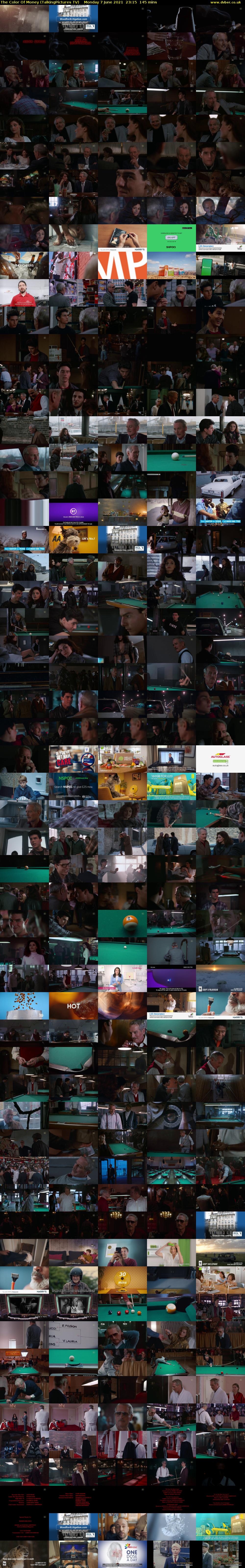 The Color Of Money (TalkingPictures TV) Monday 7 June 2021 23:15 - 01:40