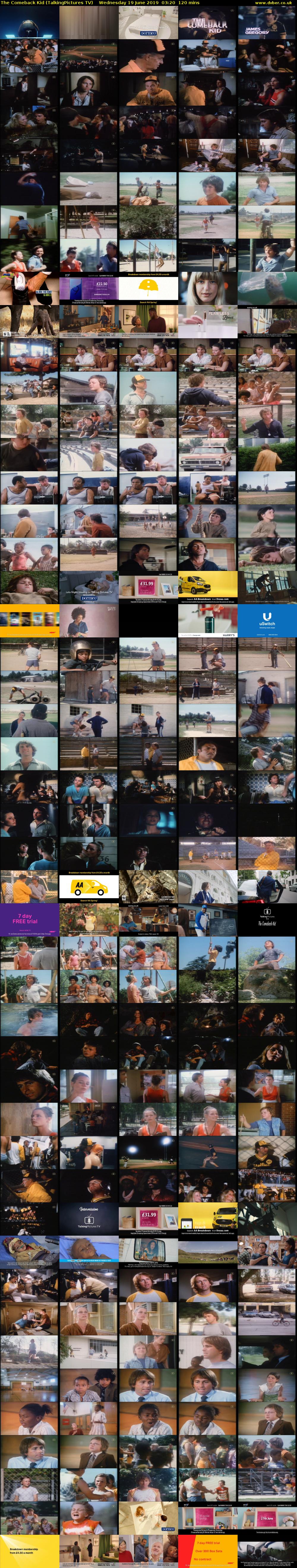 The Comeback Kid (TalkingPictures TV) Wednesday 19 June 2019 03:20 - 05:20