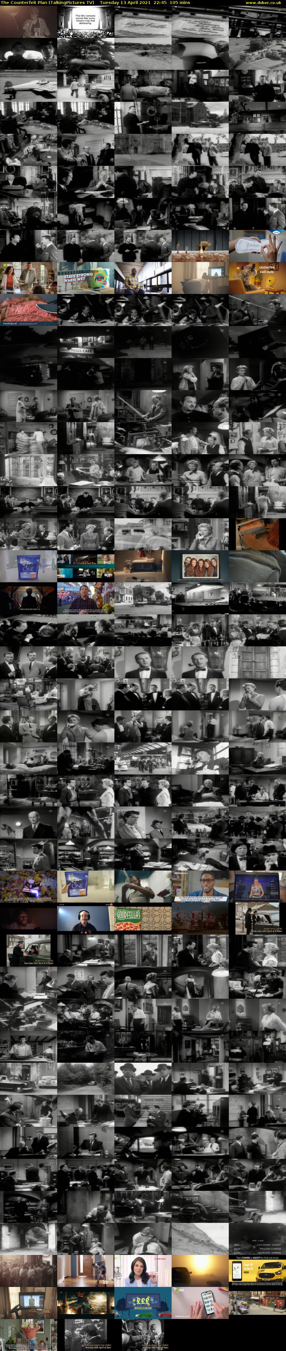 The Counterfeit Plan (TalkingPictures TV) Tuesday 13 April 2021 22:45 - 00:30