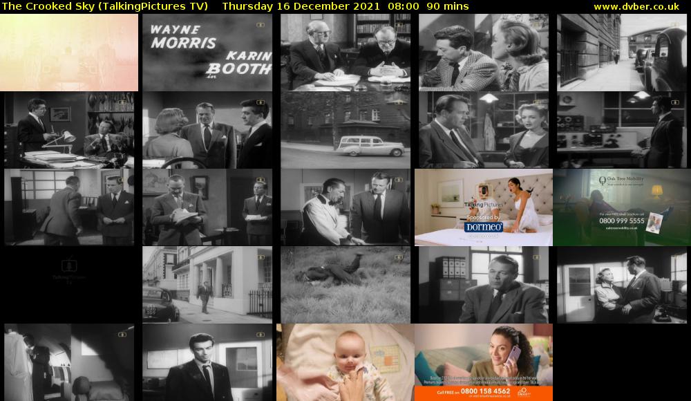 The Crooked Sky (TalkingPictures TV) Thursday 16 December 2021 08:00 - 09:30